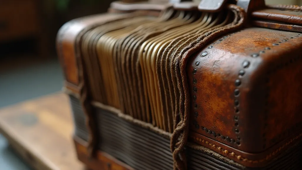 Antique Accordion Bellows