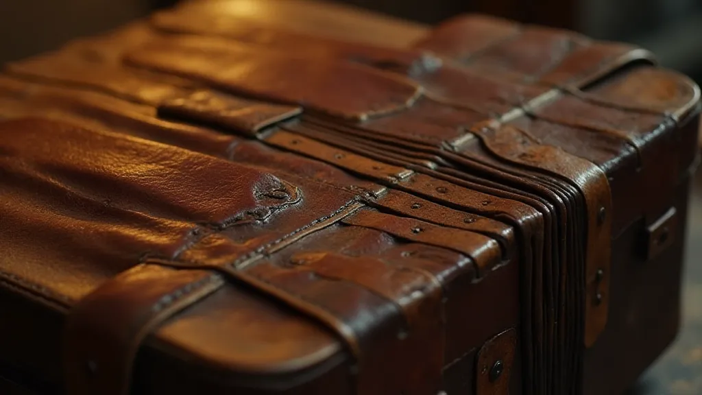Antique accordion bellows
