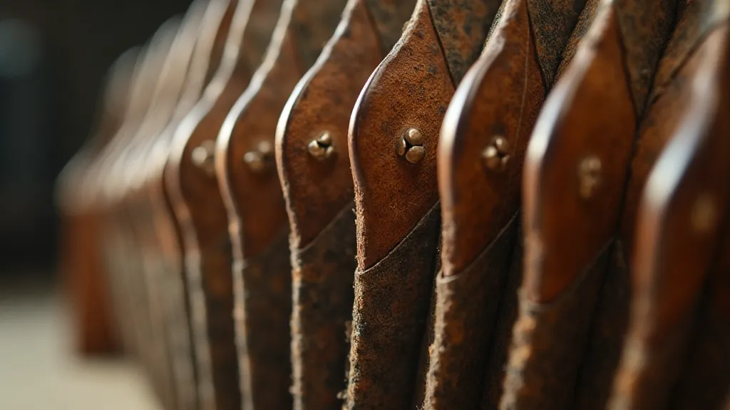 Antique accordion bellows detail