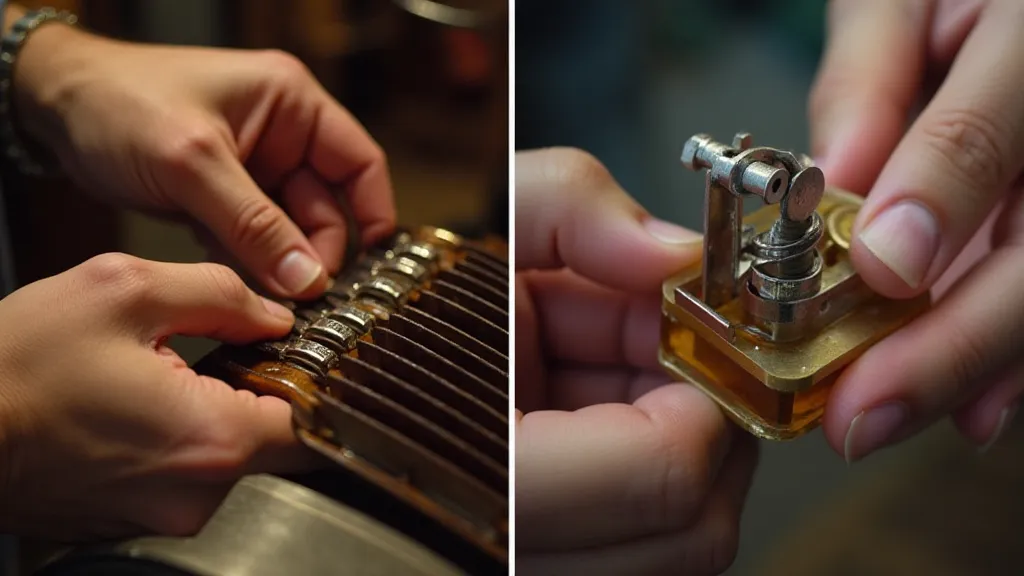Accordion and lock picking comparison