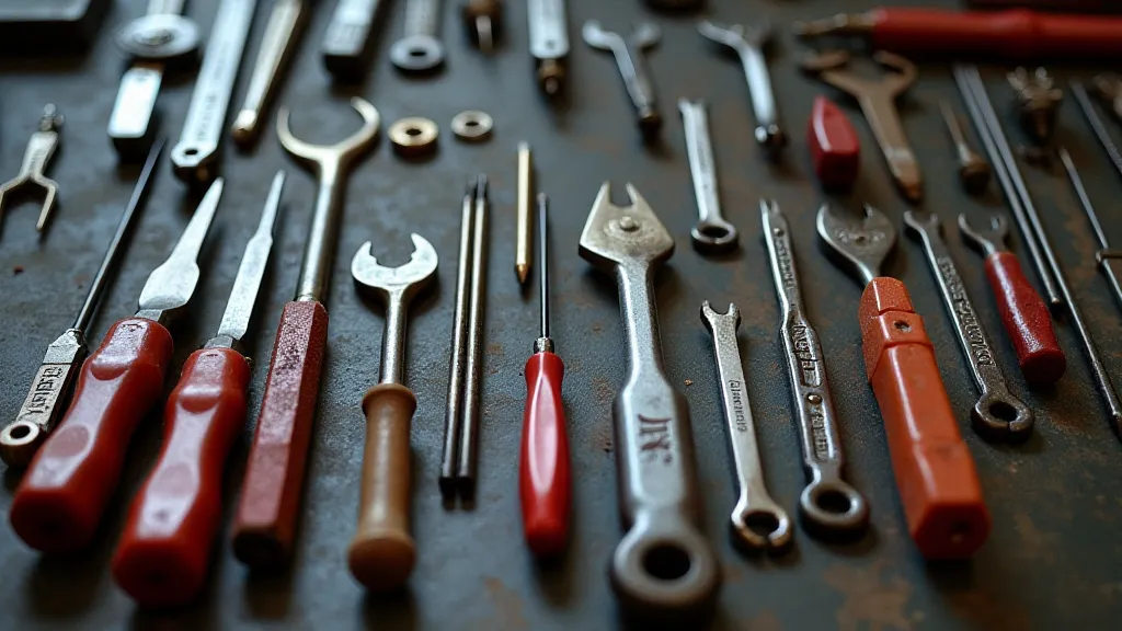 Various security tools for lock picking