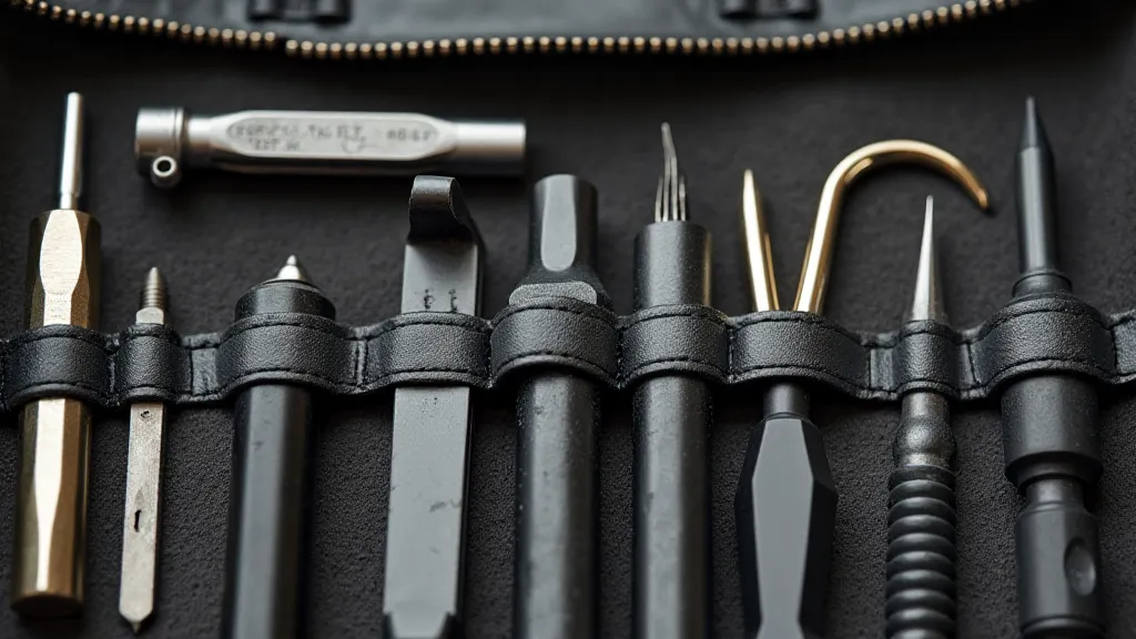 Lock picking toolkit